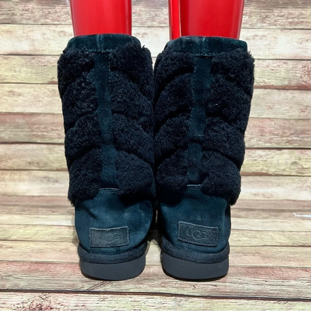 Ugg Black Suede Tania Boots